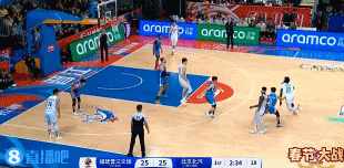 png电子统治内线！周琦15中11砍下31分9篮板 正负值+32最高